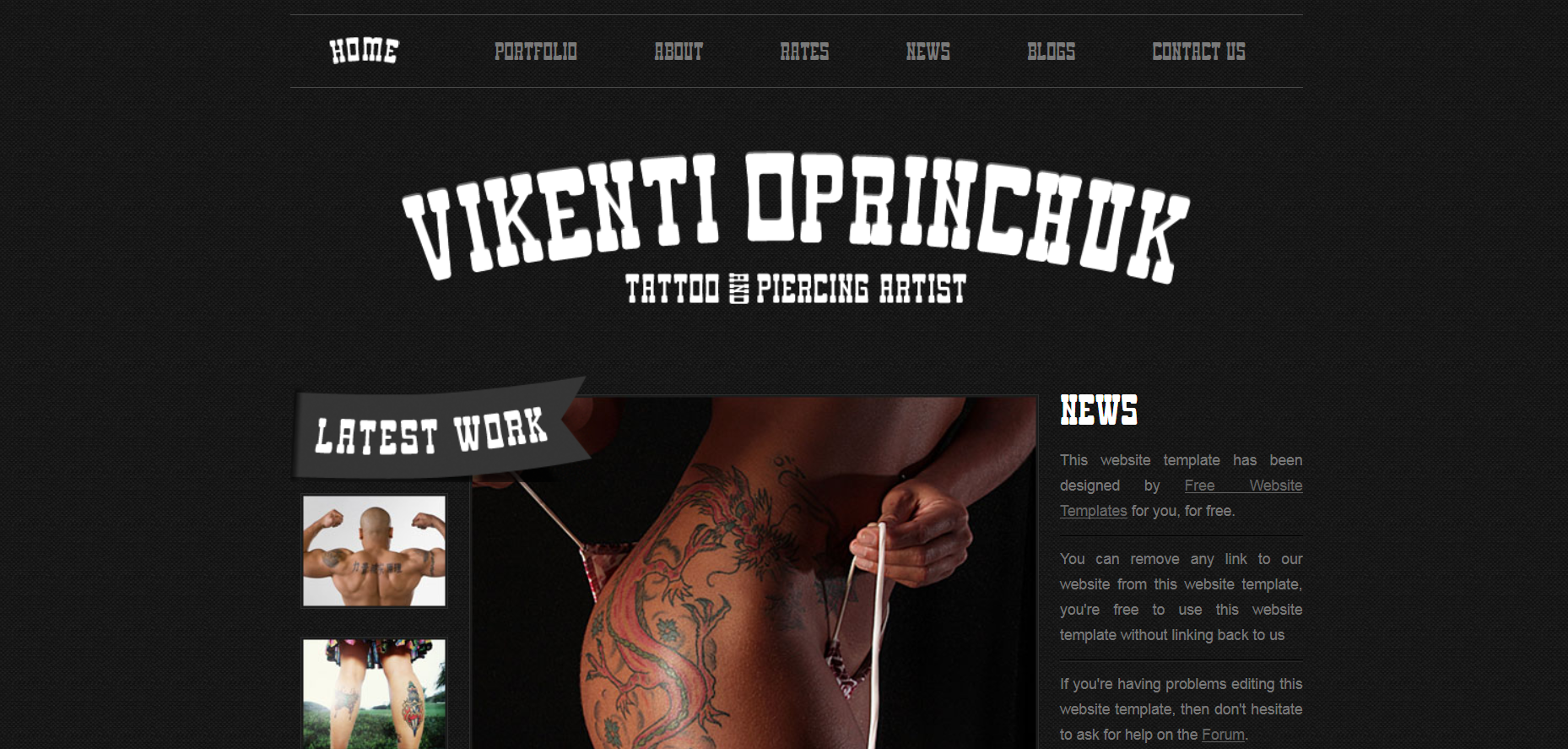 Шаблон сайта Искусство №618