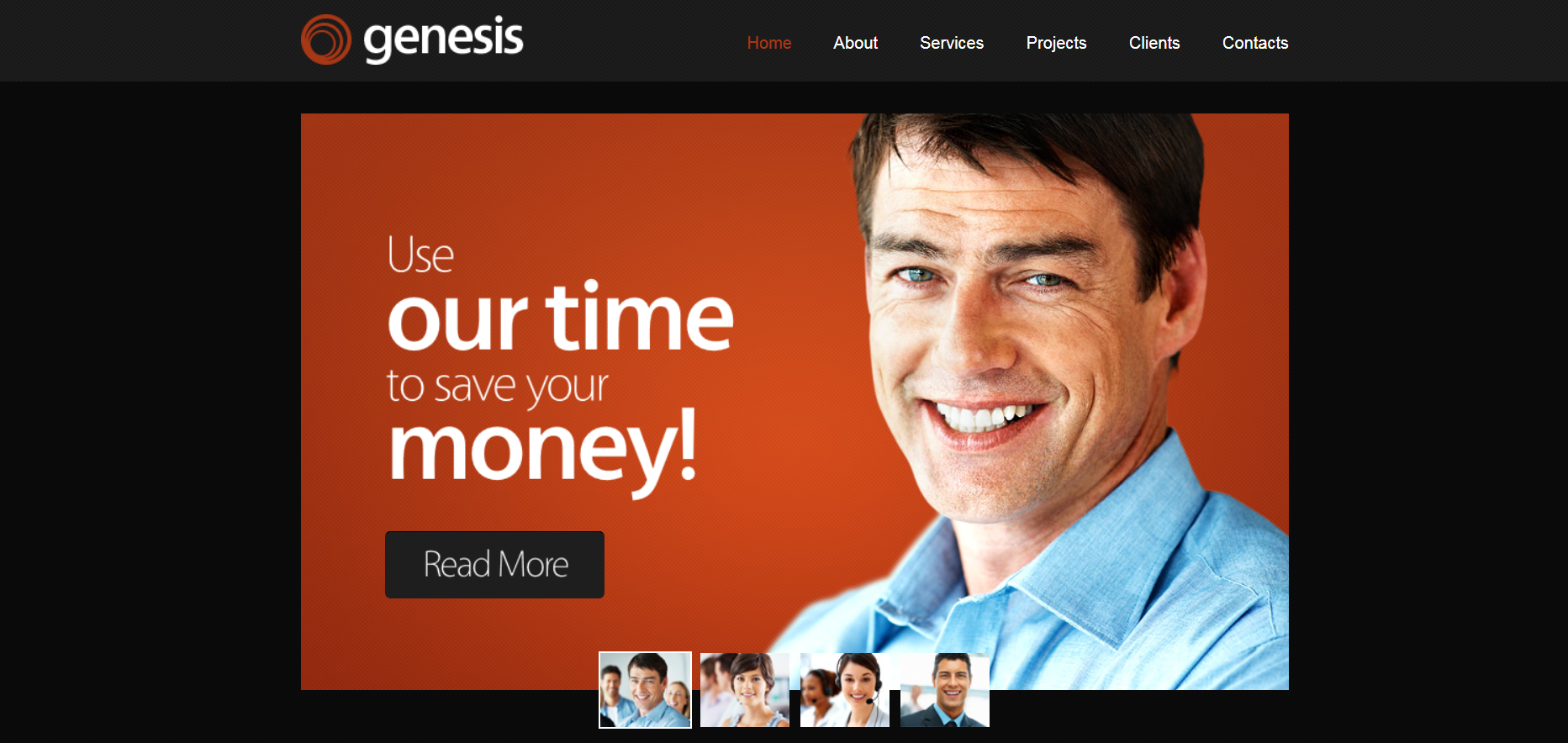 Шаблон сайта Бизнес №86