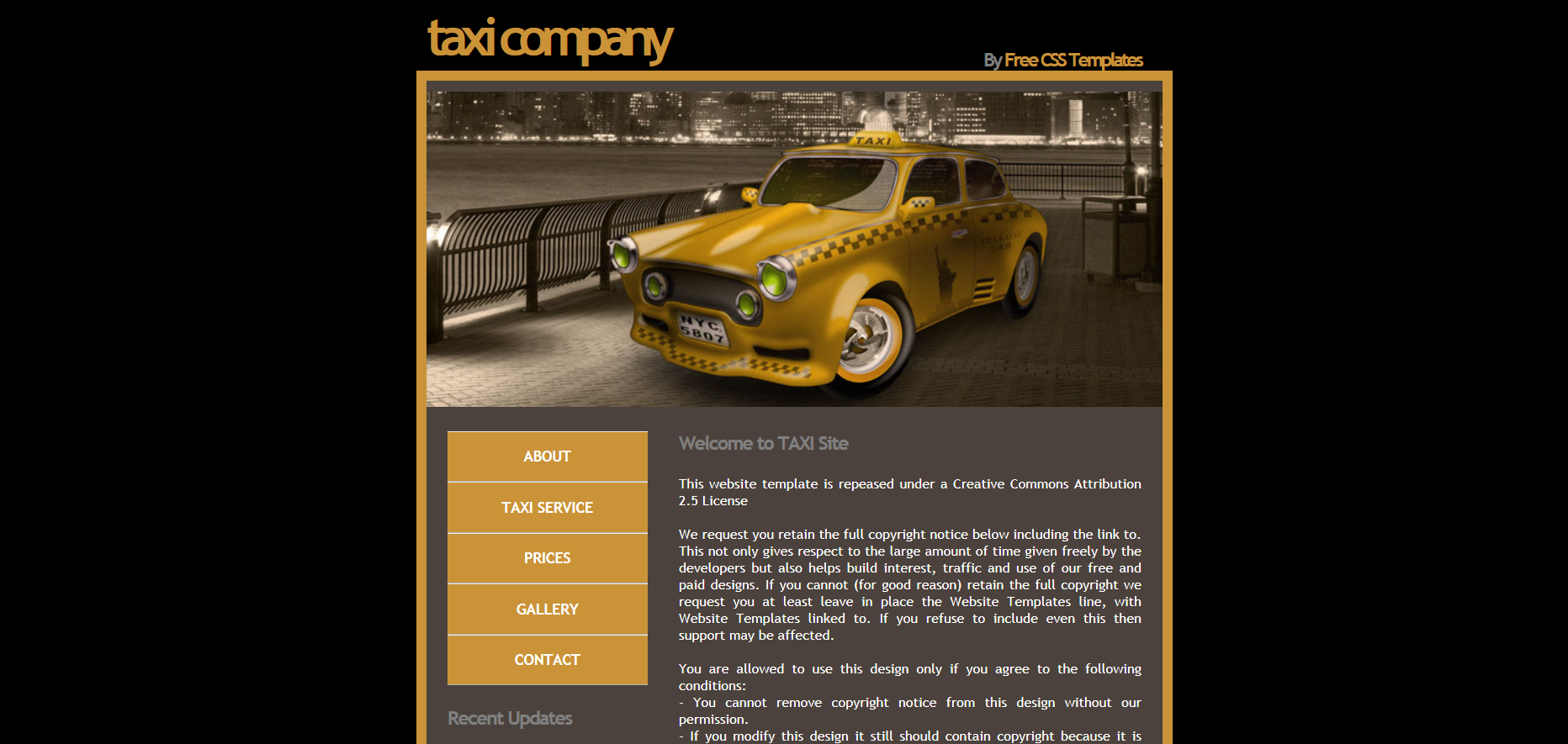 Шаблон сайта Авто №261