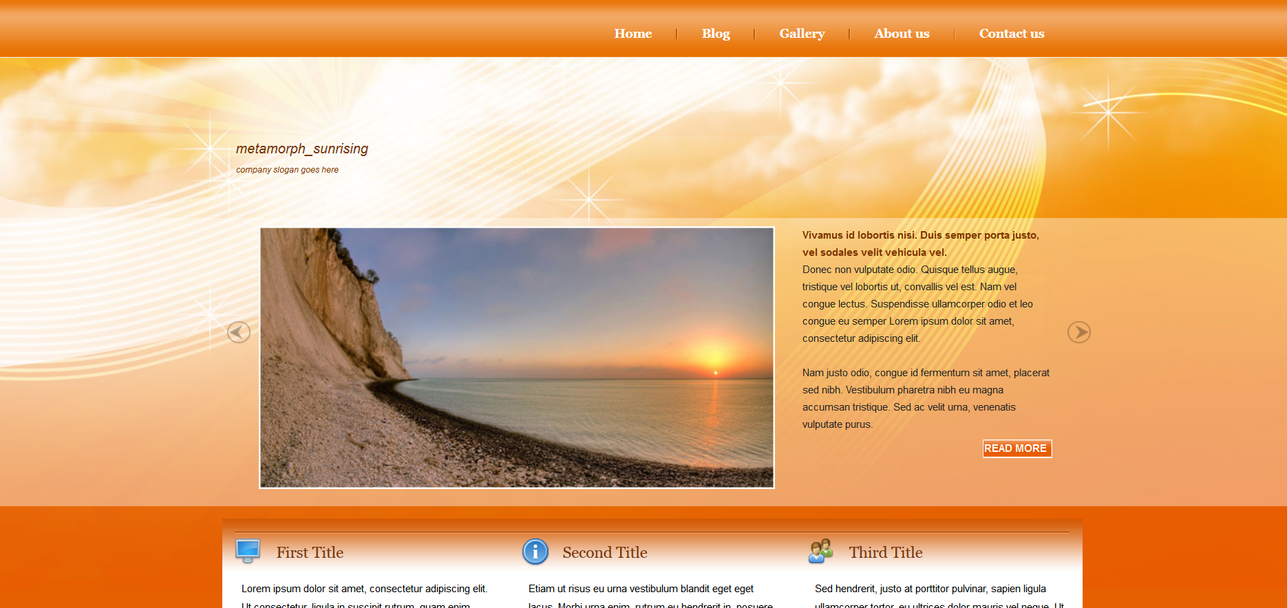 Шаблон сайта Семья №116