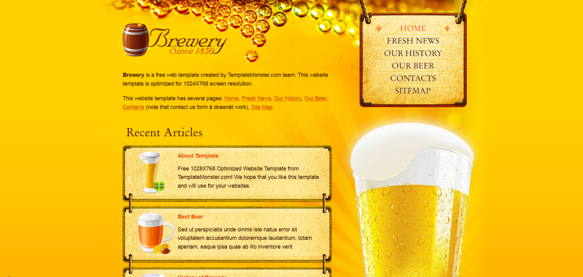 Шаблон сайта Кухня №111